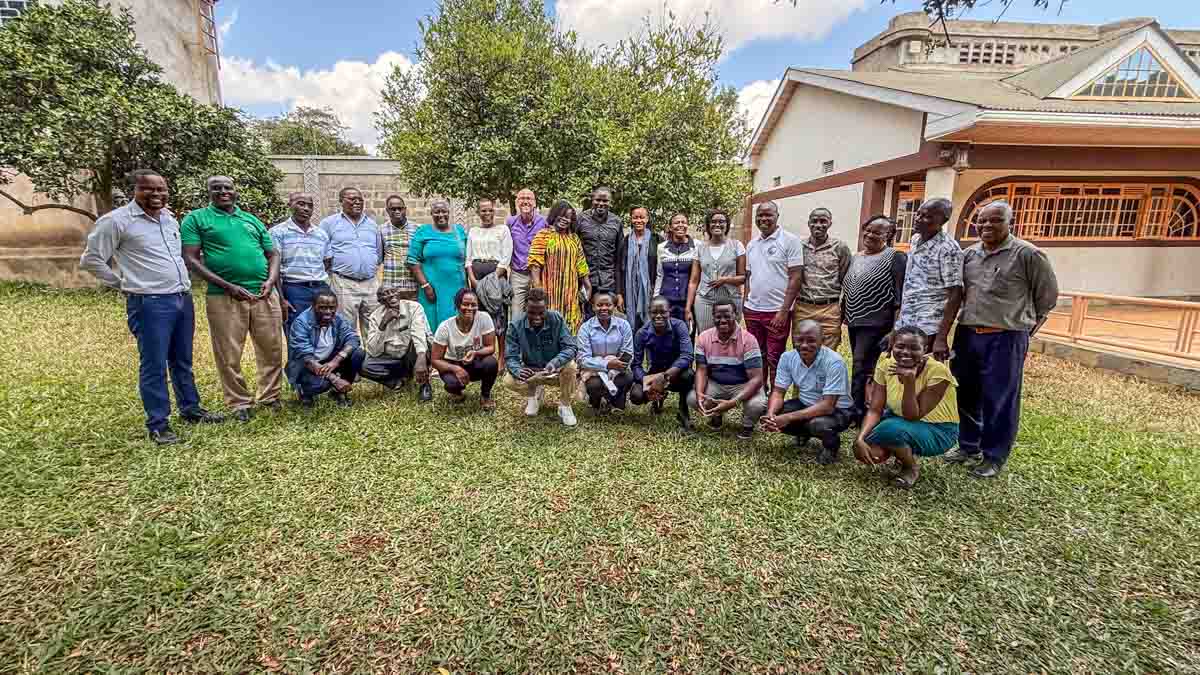 De workshop deelnemers