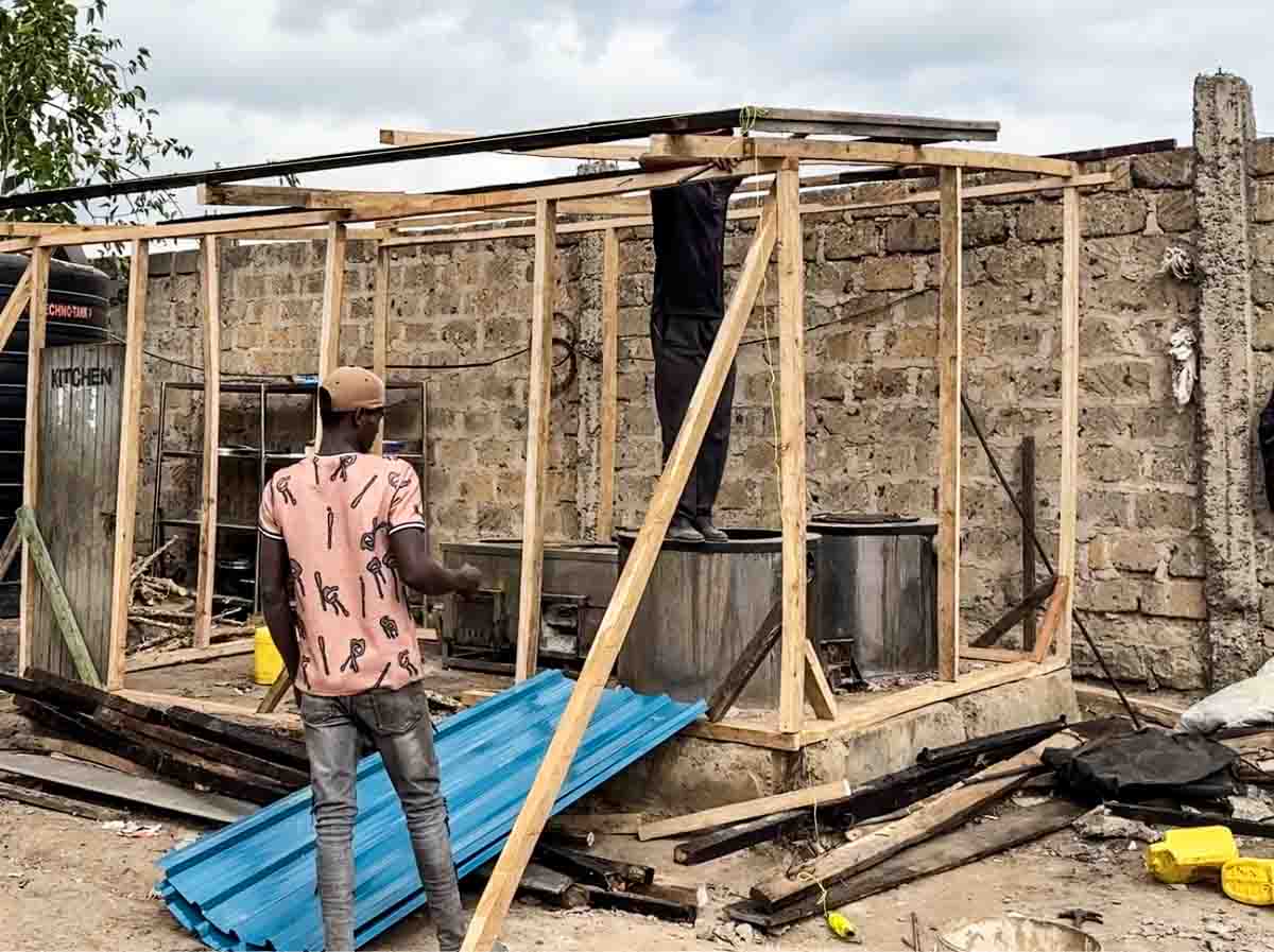 Een nieuwe keuken voor The Ark